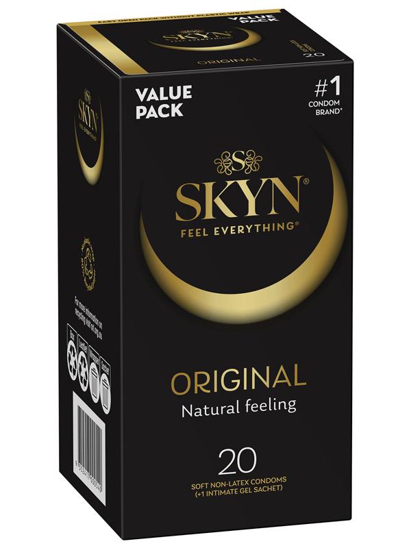 SKYN Original Soft Non-Latex Condoms (20 pk)