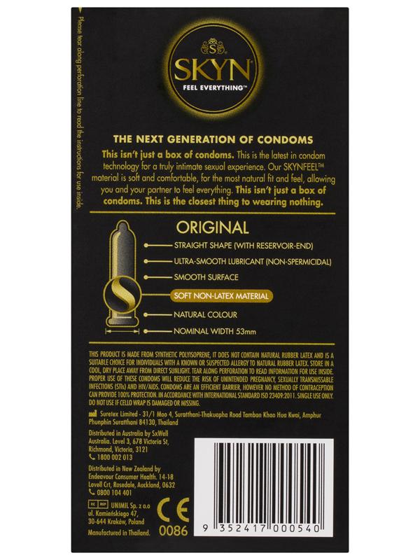 SKYN Original Soft Non-Latex Condoms (20 pk)