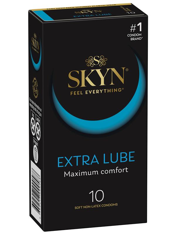 SKYN Extra Lube Soft Non-Latex Condoms (10 pk)