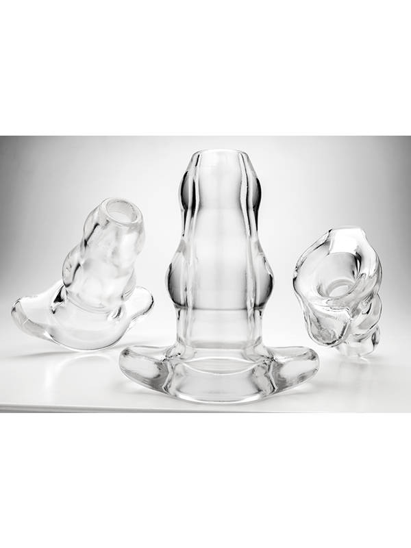 Double Tunnel Plug - X- Large Clear