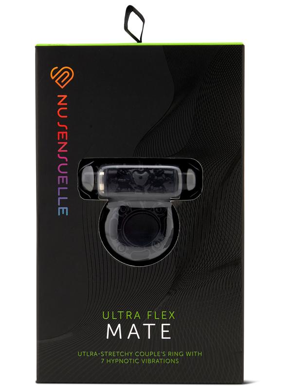 NU Sensuelle Ultra Flex Mate  Ring 7 Function Black