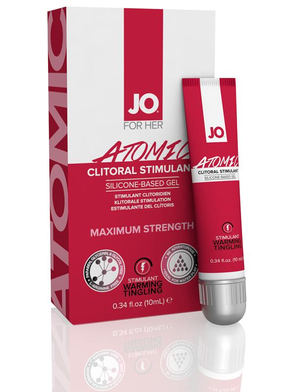 JO Atomic Clitoral Gel - Warm and Spicy 10ml