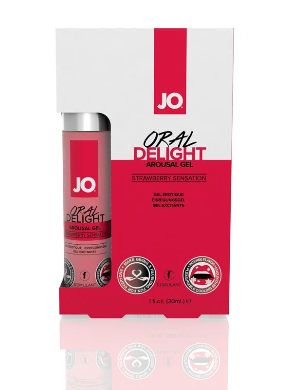 JO Oral Delight - Strawberry Sensation 1oz/30ml