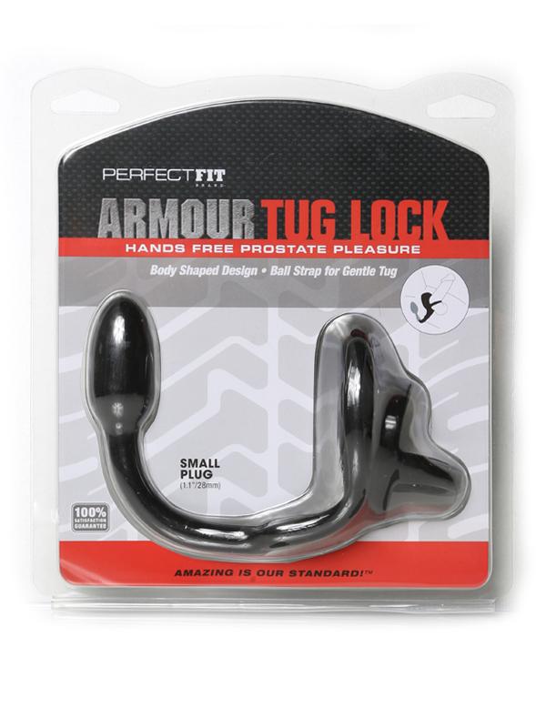 Armour Tug Lock - Small Plug Black