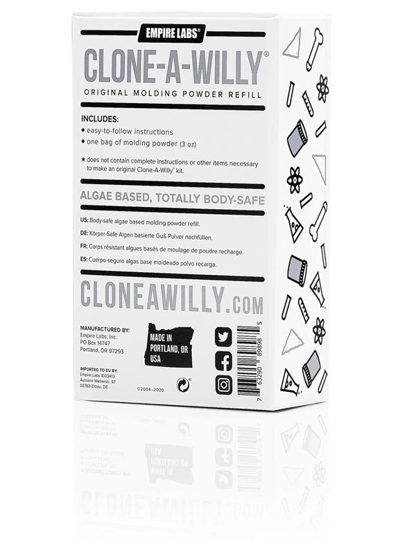 Clone-A-Willy Light Skin Silicone Refill