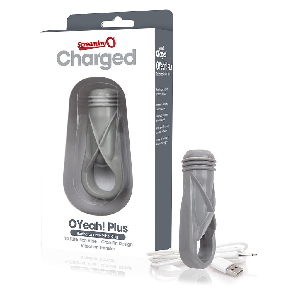 Charged Oyeah! Plus Ring - Single Grey