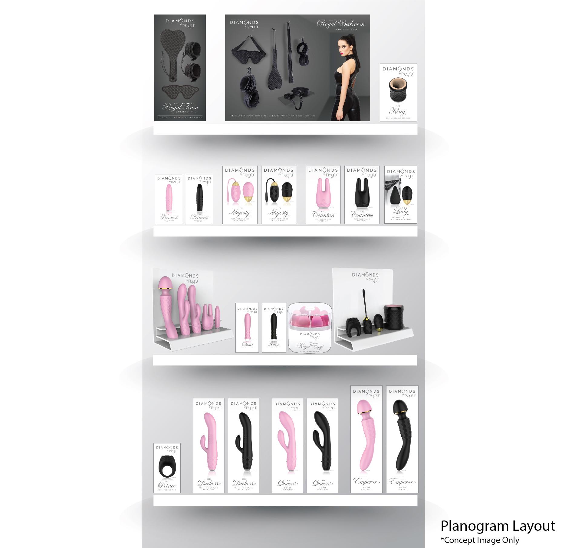 Playful Diamonds Planogram - Large