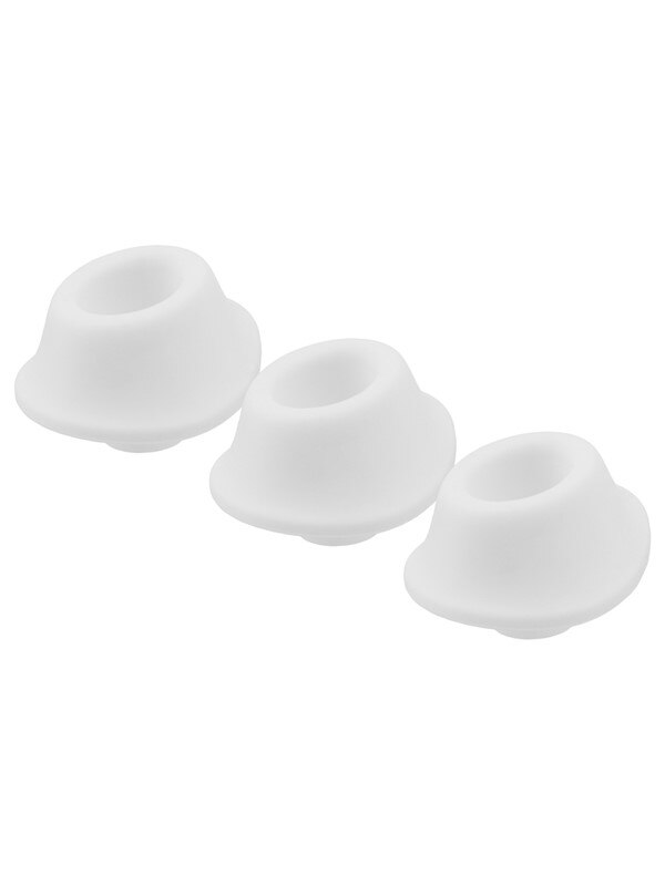 Womanizer Premium/Classic/Liberty Silicone Heads 3 Pack White Medium