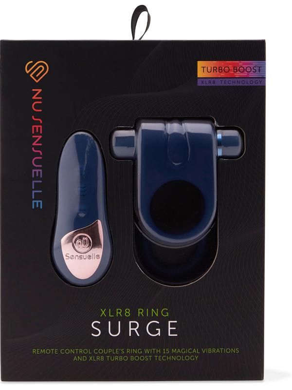 Nu Sensuelle Surge Ring Remote Control XLR8 Navy Blue