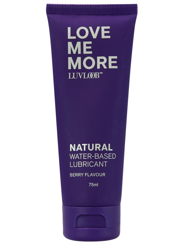 Luvloob Love Me More Water-Based 75ml Lubricant Berry