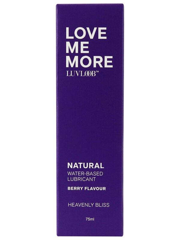 Luvloob Love Me More Water-Based 75ml Lubricant Berry