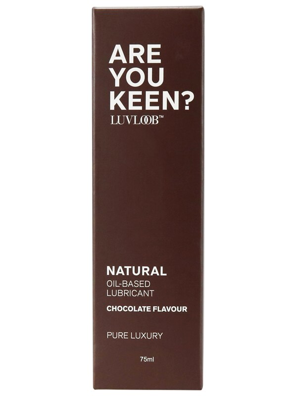 Luvloob Are You Keen Oil-Based 75ml Lubricant Chocolate