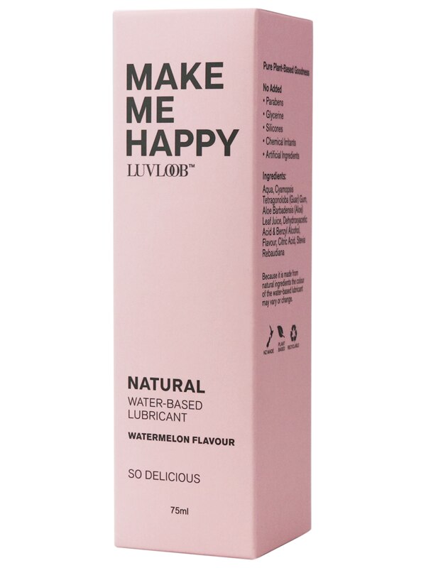 Luvloob Make Me Happy Water-Based 75ml Lubricant Watermelon