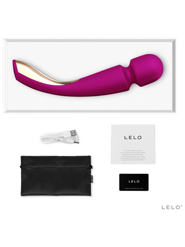 LELO Smart Wand 2 Large Deep Rose