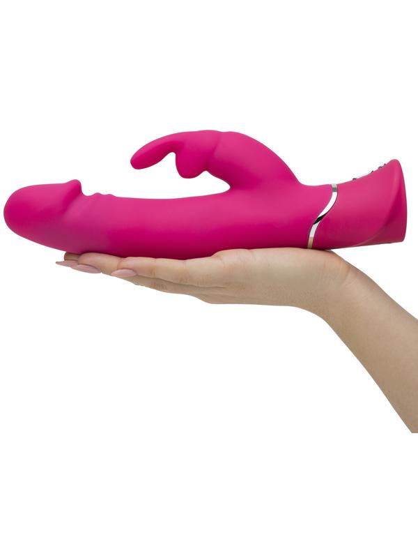 Happy Rabbit Realistic Dual Density Rabbit Vibrator Pink