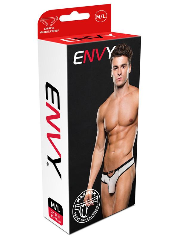 Envy Express Yourself Brief White BLE094-WHTML BX