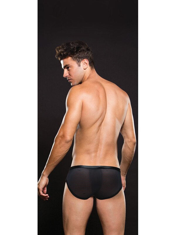 Envy Locker Room Brief Black BLE095-BLKLXL BX