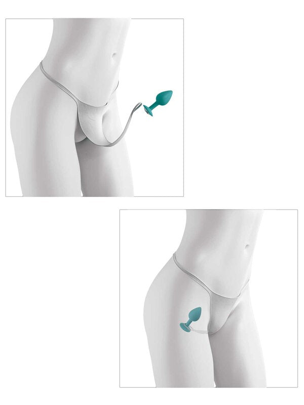 Hookup Crotchless Secret Gem - Fits Size XL-XXL