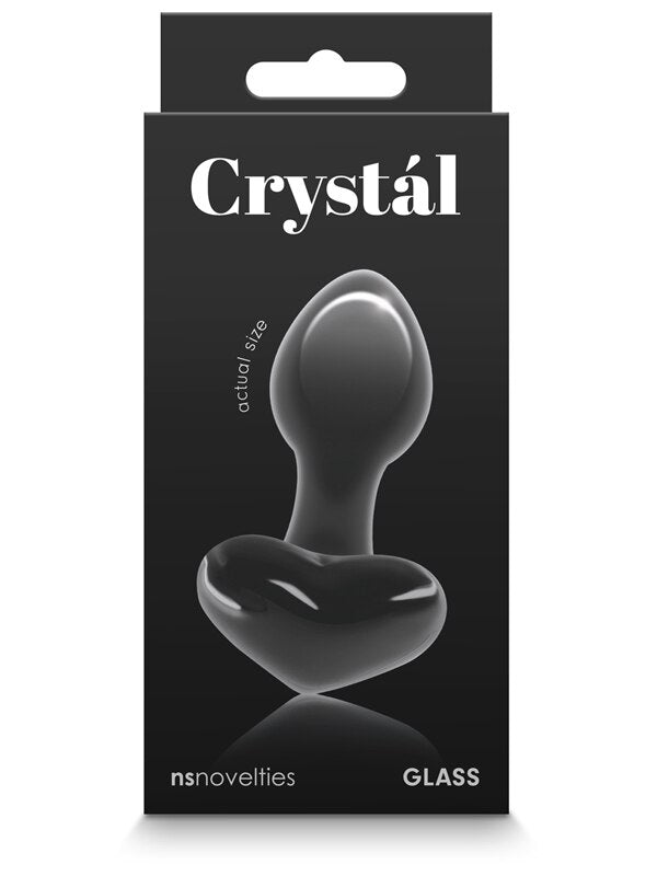 Crystal Heart Black