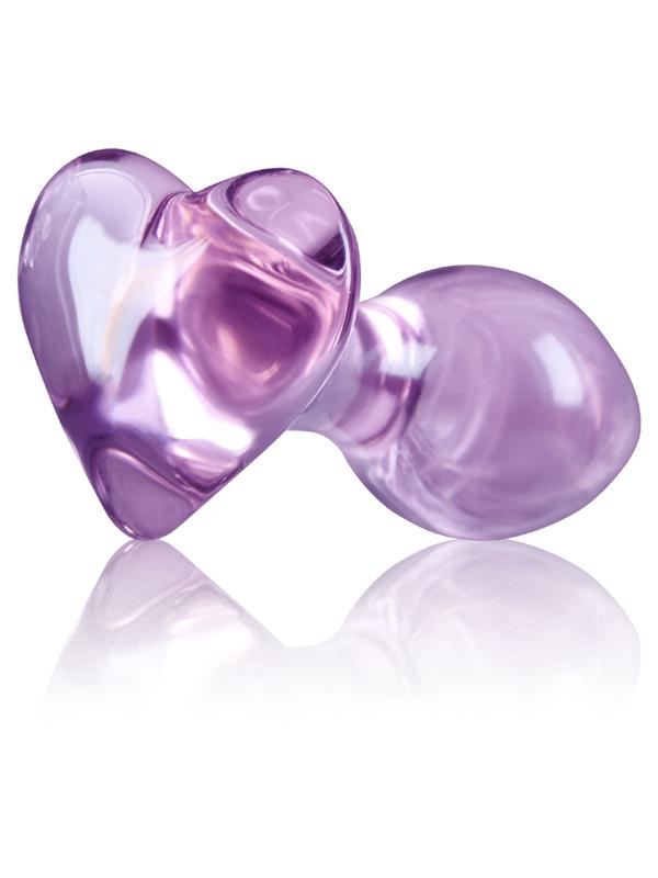 Crystal Heart Purple