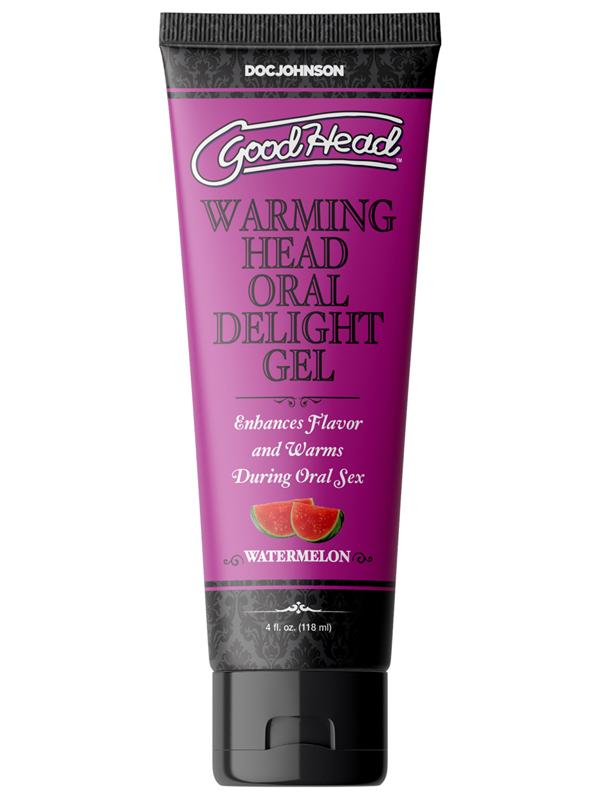 GoodHead Warming Head Oral Delight Gel Watermelon 4 fl. oz