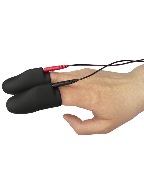 Silicone Noir Explorer Finger Sleeves