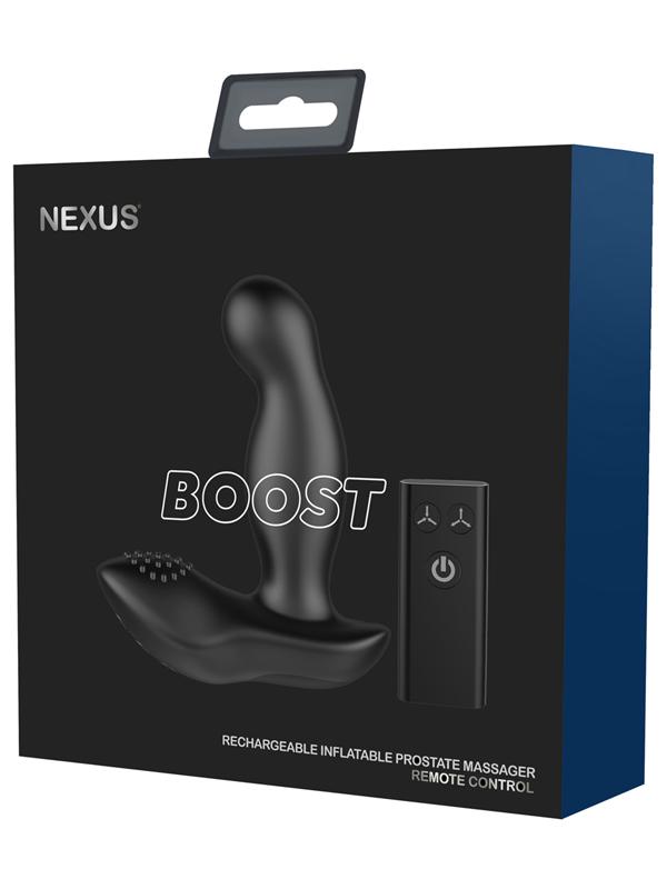 BOOST Prostate Massager with Inflatable Tip