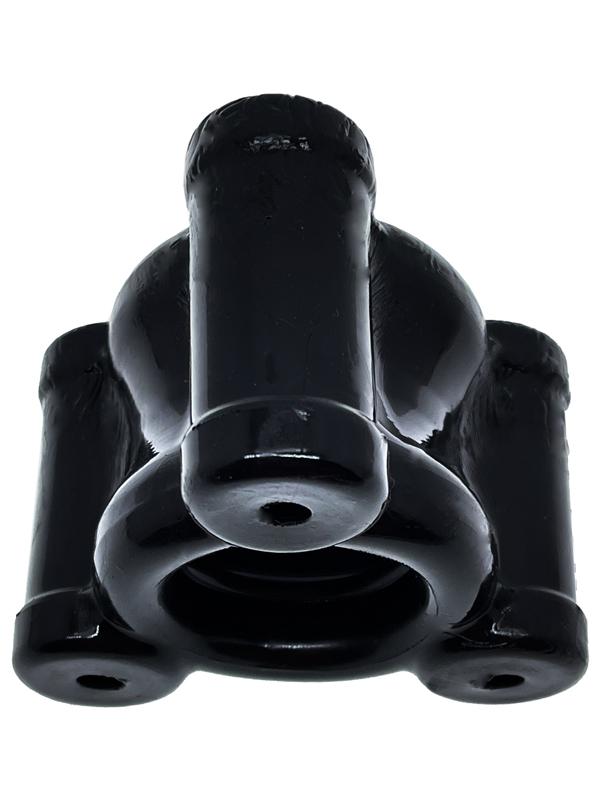 BUZZ SQUEEZE ballsack intense triple 360 vibe BLACK