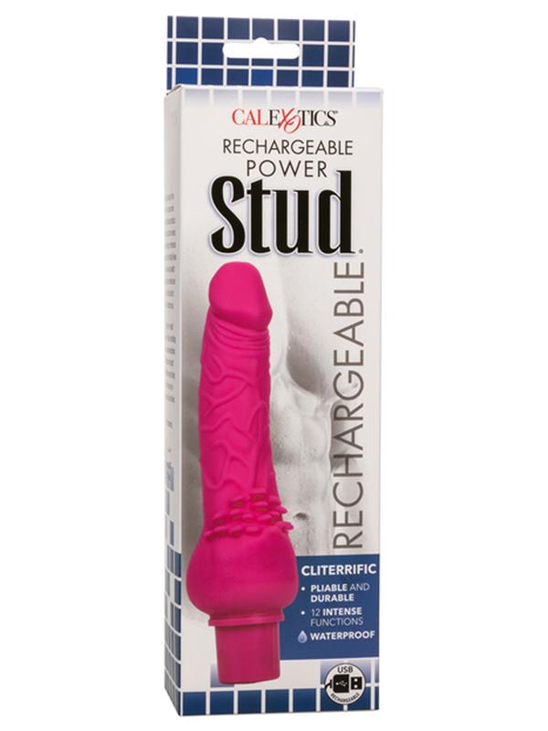 Rechargeable Power Stud Cliterrific Pink