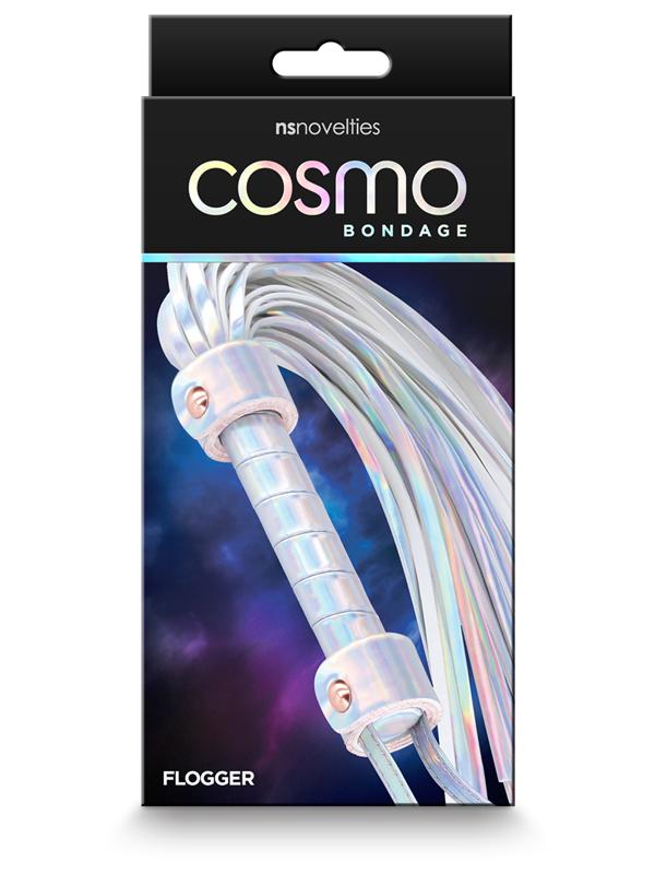 Cosmo Bondage Flogger Rainbow