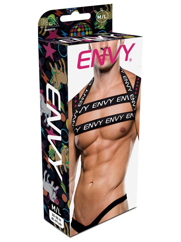 Envy Logo Harness Black/White ML BX