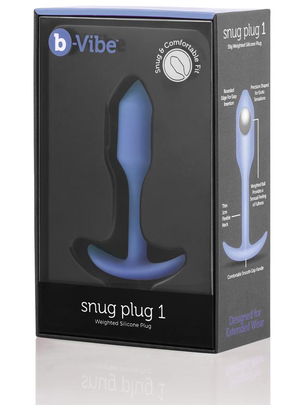 b-Vibe Snug Plug 1 Violet