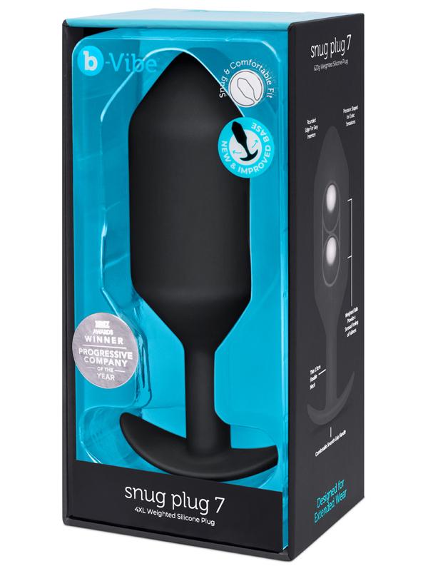 b-Vibe Snug Plug 7 Black