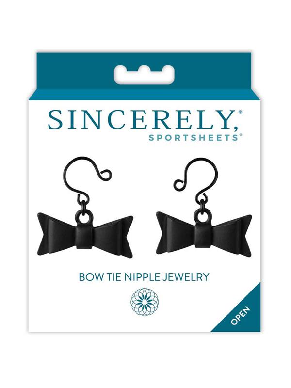 Sincerely Bow Tie Nipple Jewelry