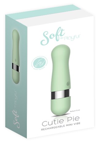 Soft by Playful  Cutie Pie Rechargeable Bullet Mint