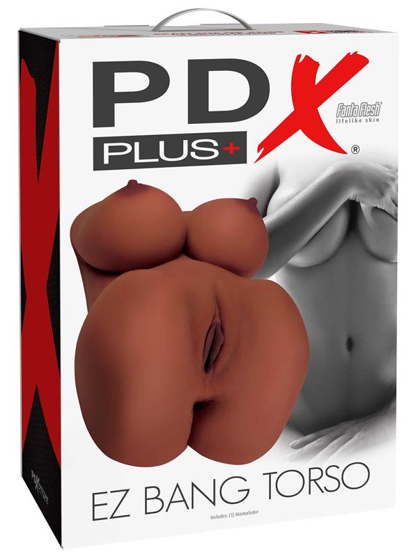 PDX Plus EZ Bang Torso Brown