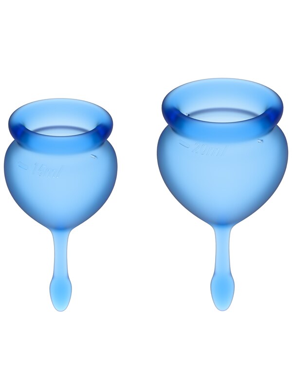 Satisfyer Feel Good Menstrual Cup Dark Blue