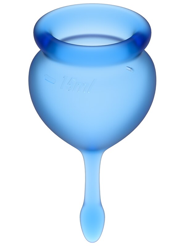 Satisfyer Feel Good Menstrual Cup Dark Blue