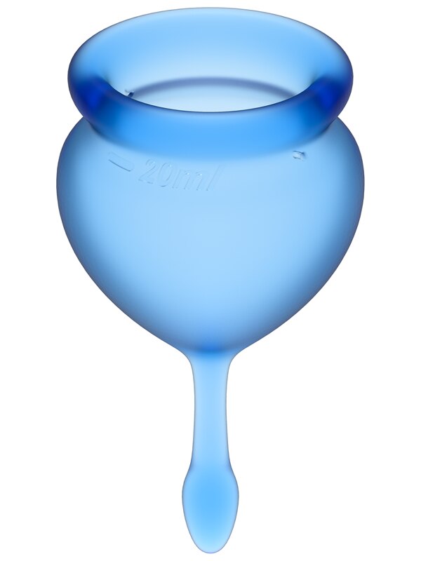 Satisfyer Feel Good Menstrual Cup Dark Blue
