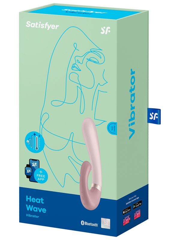 Satisfyer Heat Wave Connect App Mauve