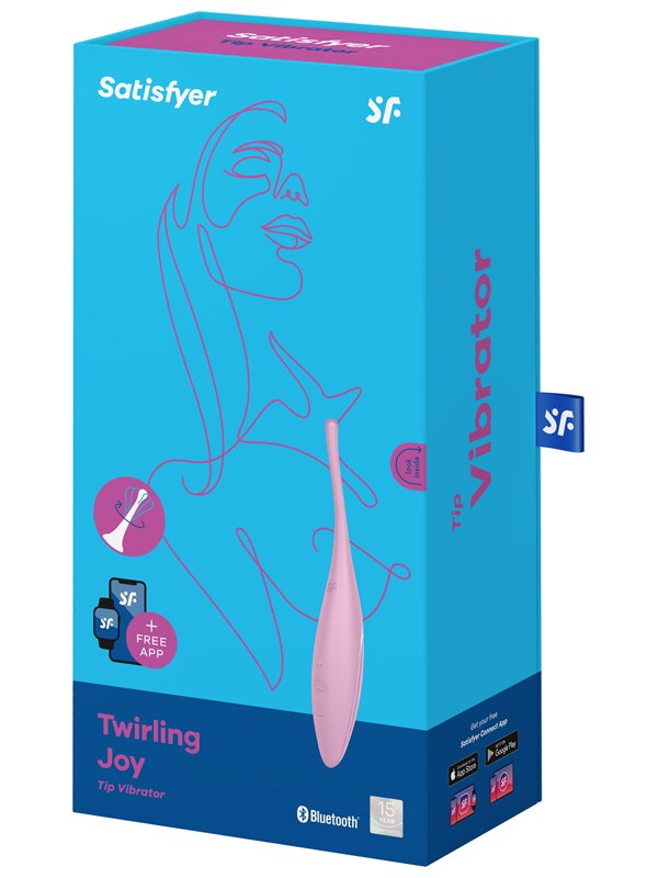 Satisfyer Twirling Joy Pink Incl. Bluetooth And App