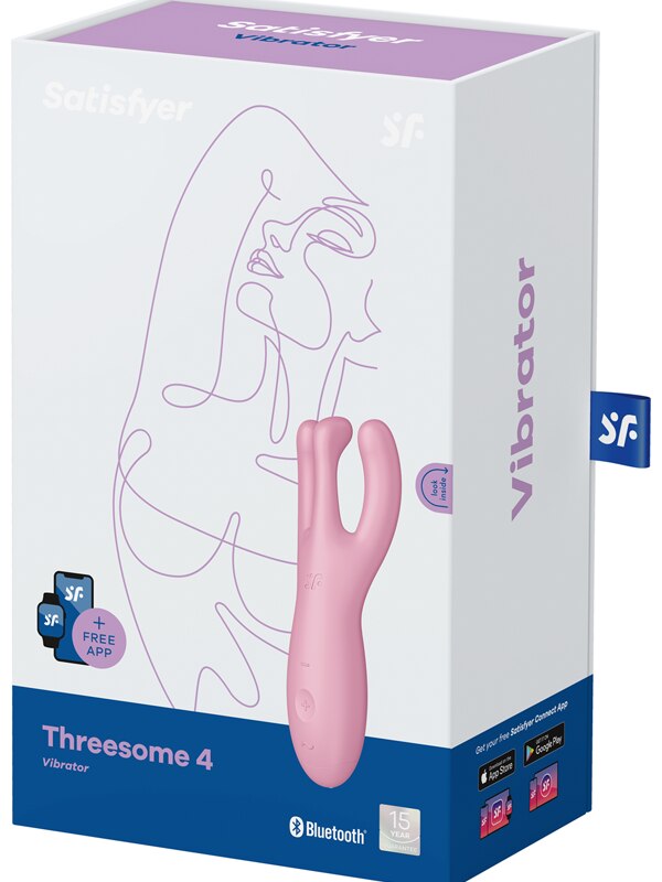 Satisfyer Threesome 4 Connect App Pink