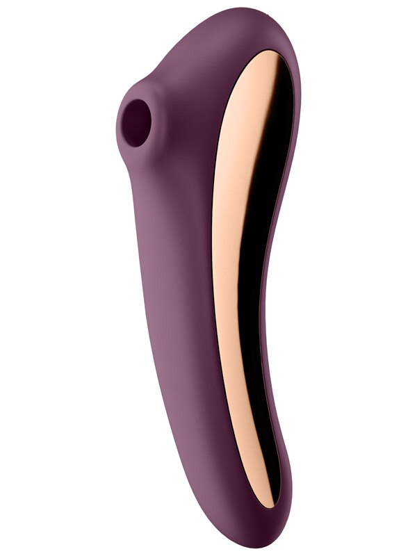 Satisfyer Dual Kiss Wine Red