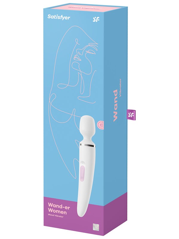 Satisfyer Wand-Er Women White