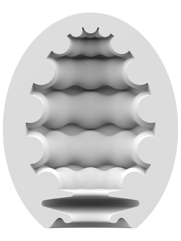 Satisfyer Masturbator Egg Single Riffle