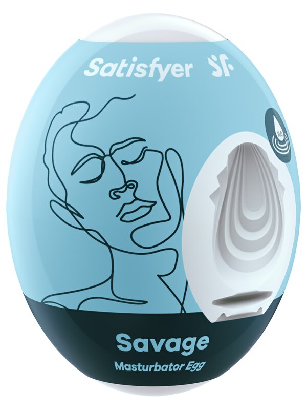 Satisfyer Masturbator Egg Single Savage