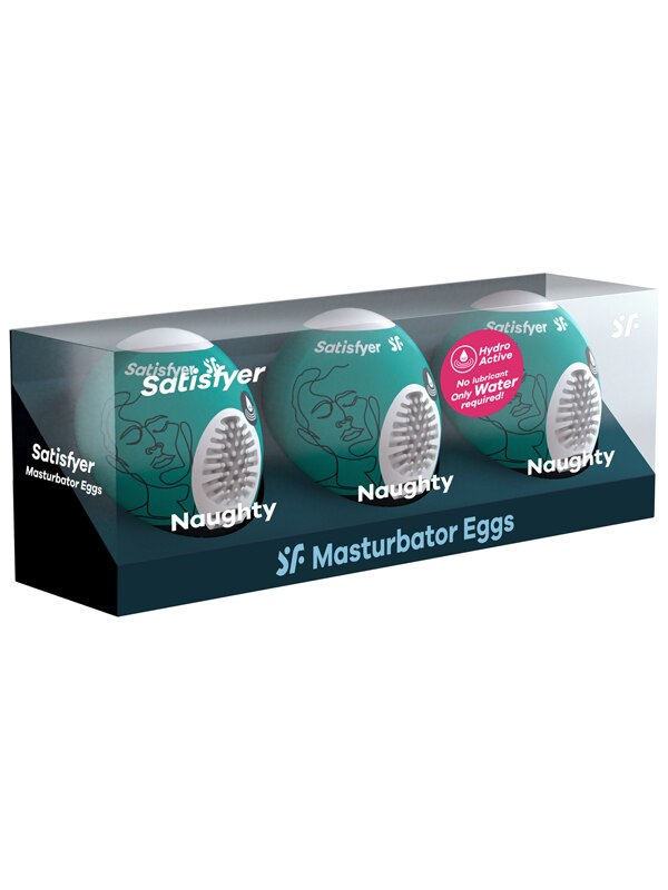 Satisfyer Masturbator Eggs Set Of 3 Naughty