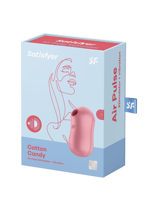 Satisfyer Cotton Candy Light Red