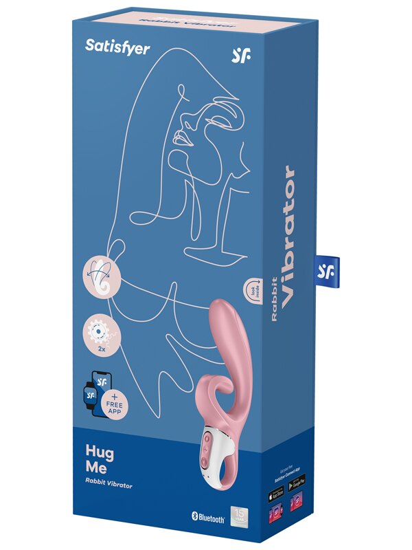 Satisfyer Hug Me Connect App Pink