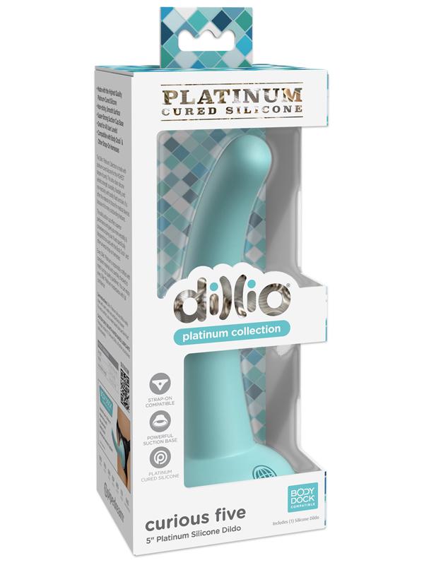 Dillio Platinum Curious Five 5 in. Teal